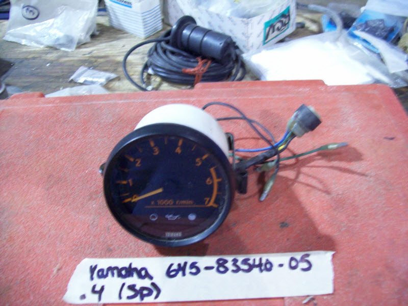 (image for) Yamaha Pro Black Tachometer with Oil Level 1994+ 6Y5-83540-05